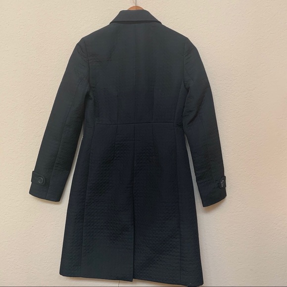 Banana Republic Black Circle Coat Extra Small - Picture 10 of 14